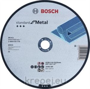 2608619770 ДИСК 230Х1.9 STANDART МЕТАЛ BOSCH
