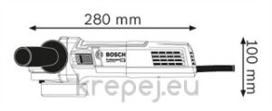 0601396102 ЪГЛОШЛАЙФ GWS9-125S 900W РЕГЛАЖ BOSCH