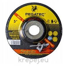 ДИСК 125Х6.0 ШЛАЙФ АБРАЗ 2В1 METAL+ INOX PEGATEC