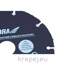 HR1006 ДИСК КАРБИДЕН 230Х22.2 PVC/ДЪРВО DEDRA