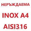 БОЛТ 8Х20 DIN933 ЦЯЛА РЕЗБА INOX A4-80 AISI316