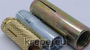 КУХ КЪС АНКЕР М14 18Х43 НАБИВАНЕ МЕСИНГ MS