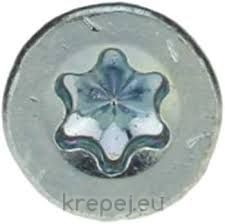 ВИНТ 5Х12 DIN7991 8.8 БОЛТ ИМБУС ФРЕЗЕНК TX25 ZN