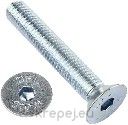 ВИНТ 5Х16 DIN7991 8.8 БОЛТ ИМБУС ФРЕЗЕНК ZN