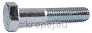 БОЛТ 36Х190 DIN931 8.8 ЧАСТИЧНА РЕЗБА ЦИНК ZN