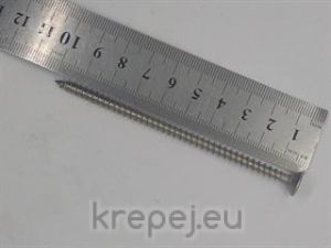 ВИНТ 5.0Х100 ДЪРВО DIN7505 ЦЯЛА РЕЗБА INOX A2