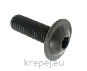 БОЛТ 6Х25 ISO7380F/2 10.9 ПЕРИФЕРИЯ БУТОННА BL