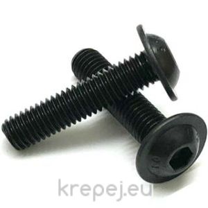 БОЛТ 6Х25 ISO7380F/2 10.9 ПЕРИФЕРИЯ БУТОННА BL