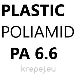 ГАЙКА M16 DIN1587 КАЛПАЧАТА PVC PA6.6 SW24 BLACK