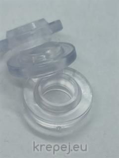 ШАЙБА 6.2Х14Х8.5Х4.6Х2.2 PVC TRANSPERANT