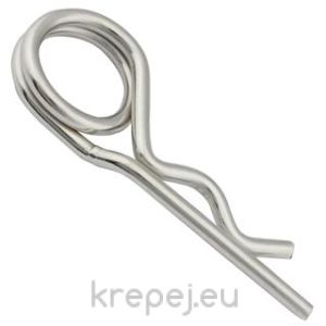 ПРУЖИНЕН ШПЛЕНТ М5.5Х50 L1=92 Ф5.0 DIN11024 ZN