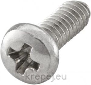 ВИНТ 2.5Х5 DIN7985 БОЛТ ЦИЛИНД ГЛАВА INOX A2 PH