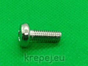 ВИНТ 6Х16 DIN7985 БОЛТ ЦИЛИНД INOX A1 CHROMZN