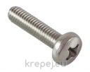 ВИНТ 8Х70 DIN7985 4.8 БОЛТ ЛЕЩОВИДНА PH4 ZN