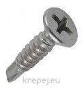 ВИНТ 3.9Х38 DIN7504P САМОПРОБИВ ФРЕЗЕНК INOX A2