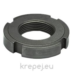ГАЙКА М68Х1.5 DIN1804 14H СЕКТОРНА ЧЕРНА BL