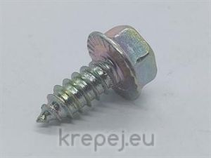ВИНТ 6.3X16 DIN6928C ЗА ЛАМАРИНА ЖЪЛТ ЦИНК YZN