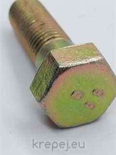 БОЛТ 1Х3.1/4 INCH DIN931 8.8 G8 UNC ЖЪЛТ YZN