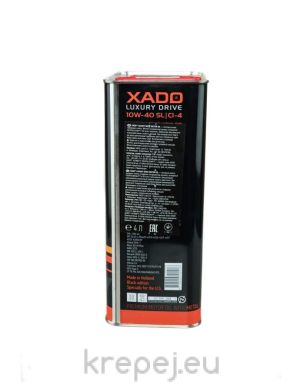 ХADO Atomic Oil BLACK EDITION 10W-40 SL/CI-4 